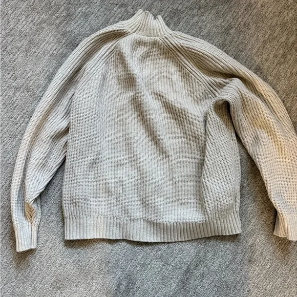 Abercrombie & Fitch Soft Cream oversized Sweater - Picture 1 of 2